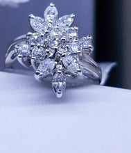 Marquise Diamond Ring 1.00 Carat,14K 5.4gr White Gold, Size 6