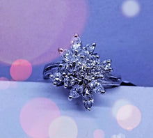 Marquise Diamond Ring 1.00 Carat,14K 5.4gr White Gold, Size 6