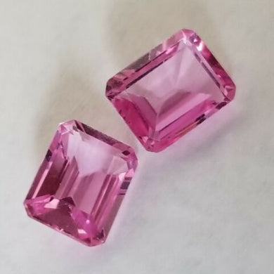 Copy of Pink Topaz oval 2 pic. 10x8 beautiful color
