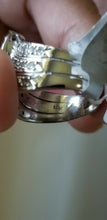 Diamond Ring H SI2 1.00 Carat,14K 7.8gr White Gold,Size 7.5 look Video