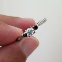 Copy of Copy of Solitaire Engagement Ring,Diamond 1.75 Carats,Center 1.06,14k White Gold, Size 6.5