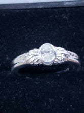 Solitaire Engagement Diamond Ring 0.40 Carat I SI1,14K 4.3gr White Gold, Size 6.75