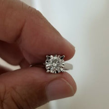 1 Carat Diamond,Center .70, wedding ring,10K yellow Gold,Size 7,See Video