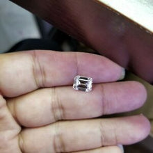 2.34 Carats Moissanite Diamond Emerald Cut 9X7mm ,White Color G VS1