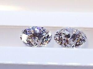 .35/.42 Ct ,2 pieces Round Cut, 3.5/3.6 mm White Color E SI1  Diamond 